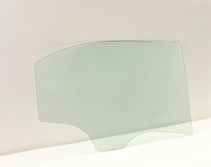 Passenger Right Side Rear Door Window Door Glass Compatible with Mazda 6 4 Door Sedan 2003-2008 Models