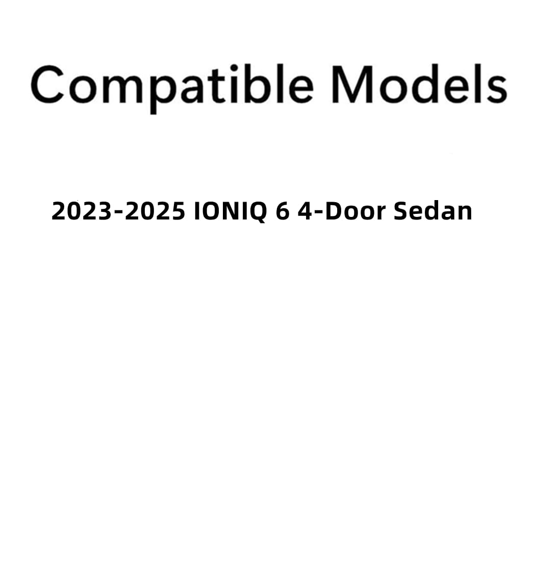 Heated Rear Back Window Back Glass Compatible with Hyundai Ioniq 6 2023-2025 Models (Not For Ioniq 5 or Ioniq Hybrid)