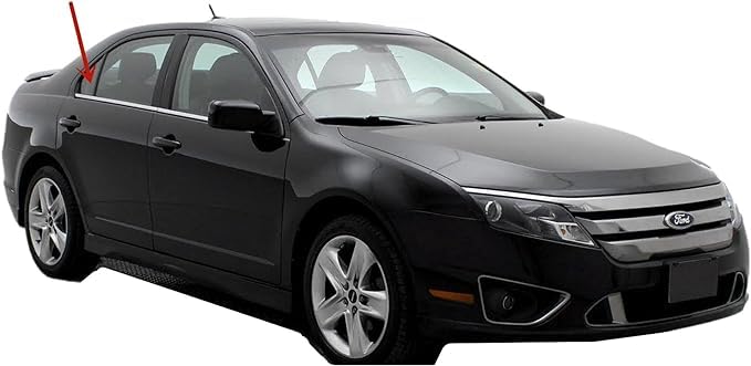 Passenger Right Side Rear Vent Window Vent Glass Compatible with Lincoln MKZ 2007-2012 Models/Ford Fusion 2006-2012 Models/Mercury Milan 2006-2011 Models