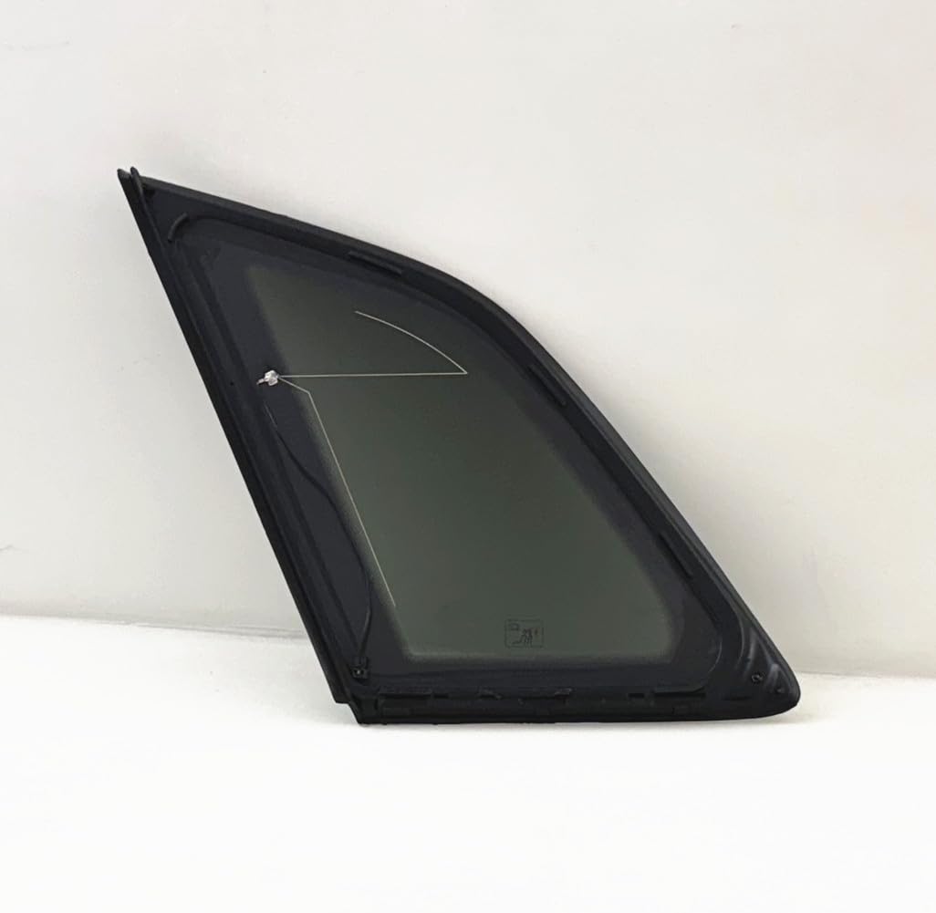 Chrome Moulding Style Passenger Right Side Rear Quarter Window Quarter Glass Compatible with Audi Q5 / SQ5 2018-2025 Models (Not For Q5/SQ5 Sportback)