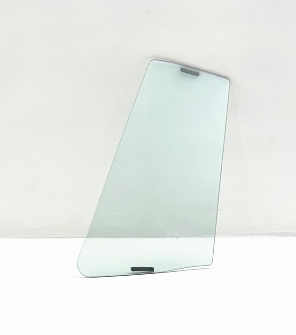 Tempered Driver Left Side Rear Vent Window Vent Glass Compatible with Nissan Leaf 2011-2017 Models