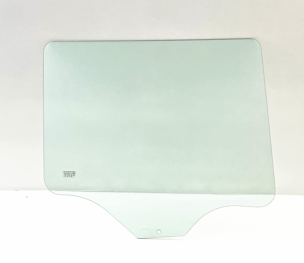 Clear Tempered Power Movable Passenger Right Side Rear Door Window Door Glass Compatible with Ram Promaster City 2015-2022 Models