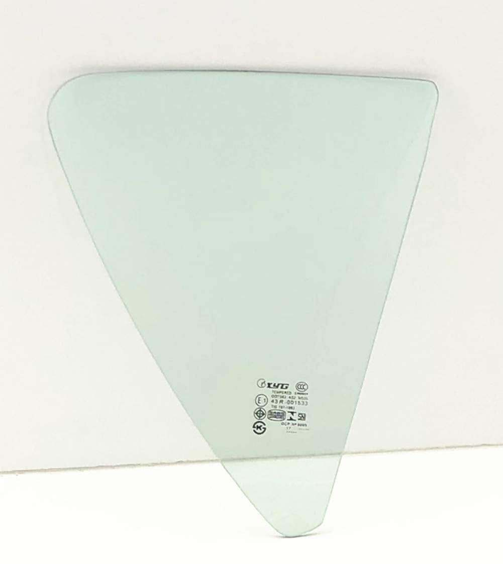 Passenger Right Side Rear Vent Window Vent Glass Compatible with Toyota Prius C 2012-2019 Models