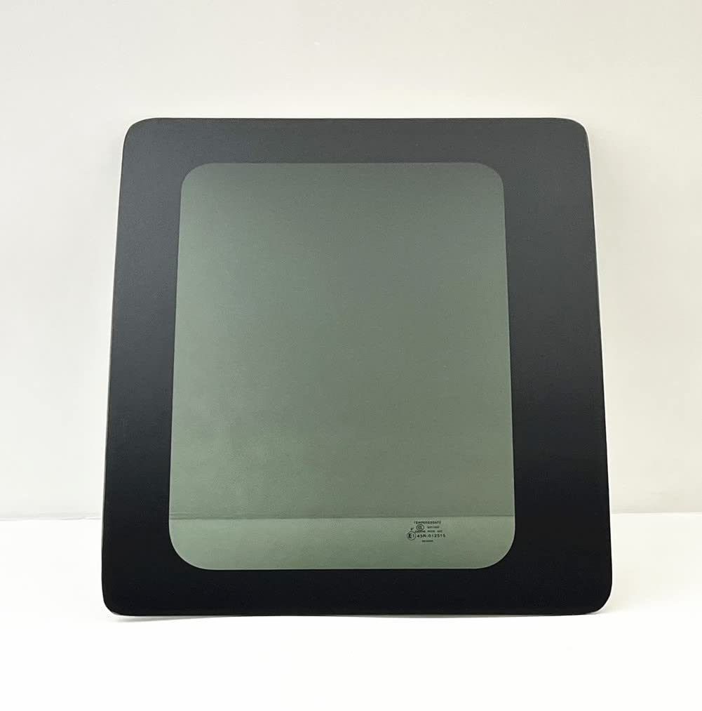 Privacy Stationary Driver Left Side Hinged Door Rear Window Door Glass Compatible with GMC Savana / Chevrolet Express 2003-2025 Models