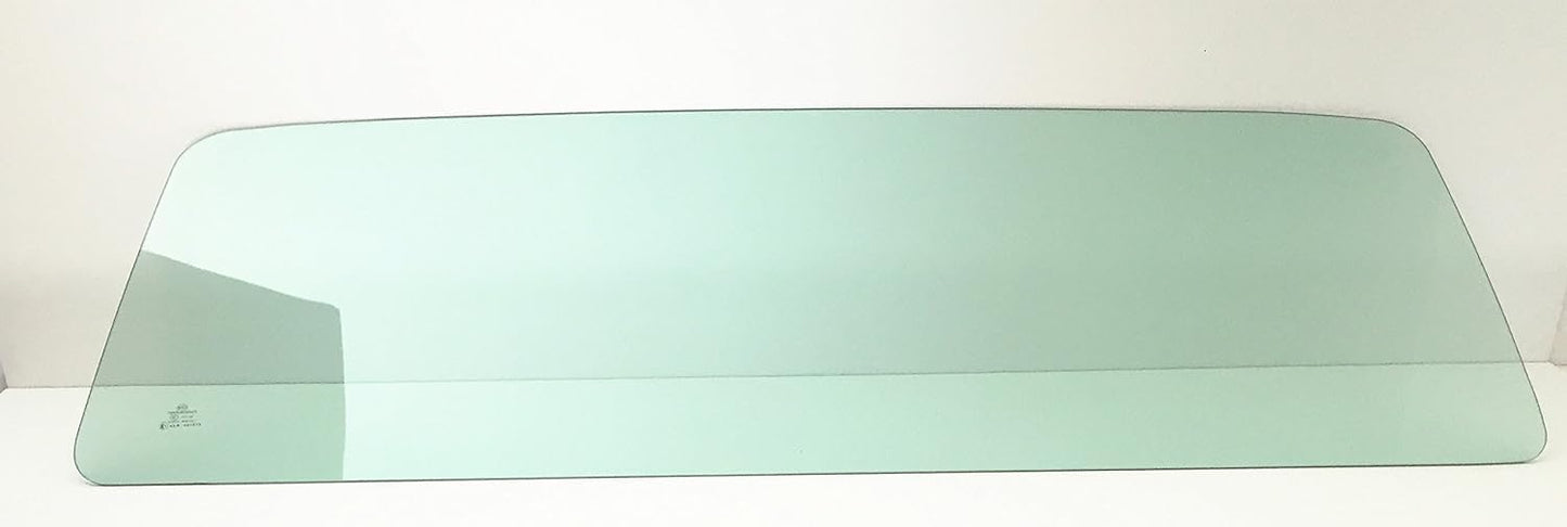 Stationary Back Window Back Glass Compatible with Ford F-Super Duty F250HD(Heavy Duty) F350 F450 1980-1997/ F100 F150 F250 1980-1996 / F600 F700 F800 1980-1999 Models Pickup