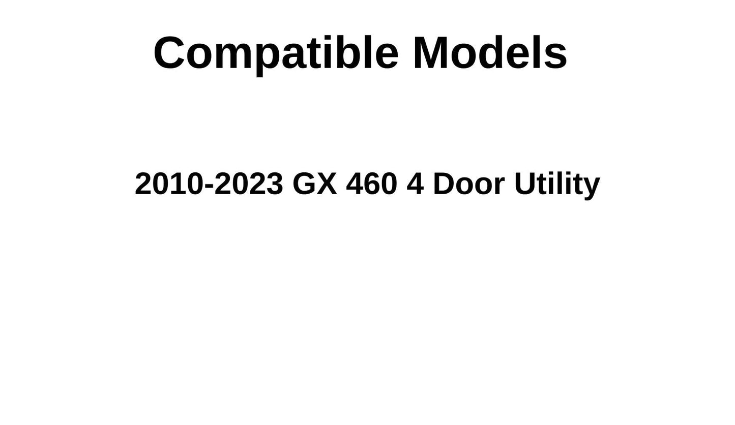 Passenger Right Side Front Door Window Door Glass Compatible with Lexus GX460 2010-2023 Models