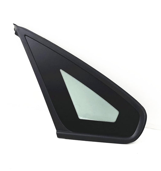 Tempered Driver Left Side Quarter Window Quarter Glass Compatible with Volvo S40 2005-2011 / S40 2.4L 2.5L 2004 Models (Not For 2004 S40 1.9L)