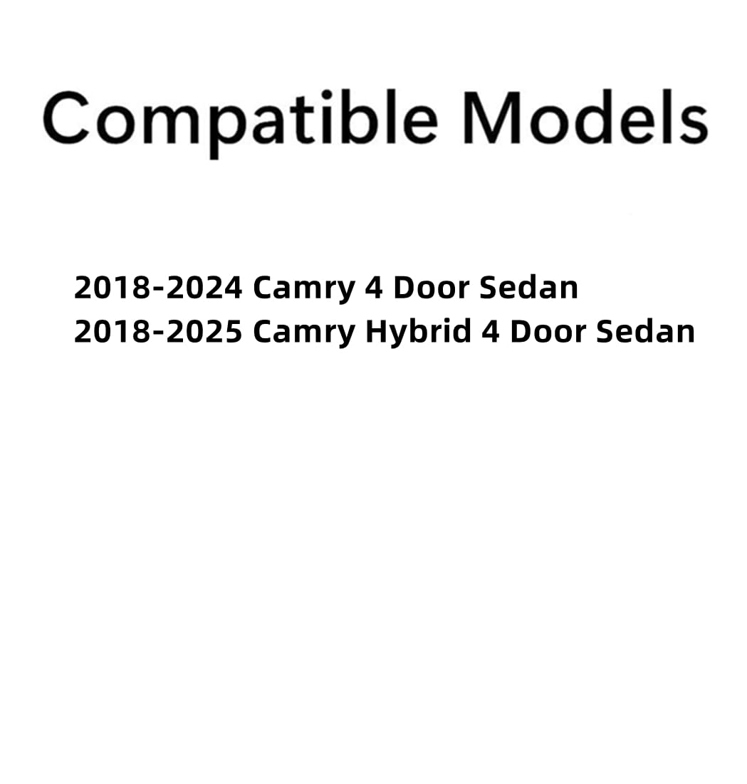 Heated Back Window Back Glass Compatible With Toyota Camry 2018-2025 Models