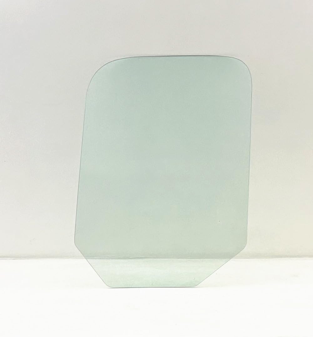 Movable Clear Tempered Passenger Right Side Quarter Window Quarter Glass Compatible with Chevrolet Silverado / GMC Sierra 1500 2500 2500HD 3500HD 2007-2013 Models (Not For 2007 Classic)