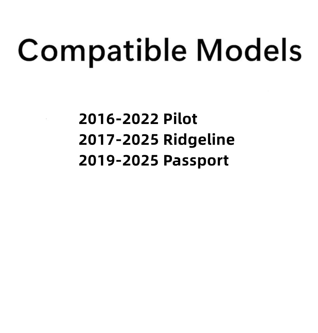 Tempered Passenger Right Side Front Door Window Door Glass Compatible with Honda Pilot 2016-2022/ Ridgeline 2017-2025 / Passport 2019-2025 Models