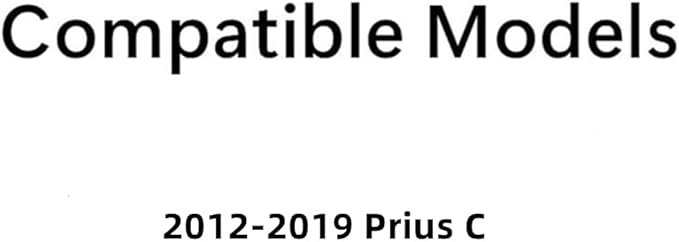 Heated Back Window Back Glass Compatible with Toyota Prius C 4 Door Hatchback 2012-2019 Models