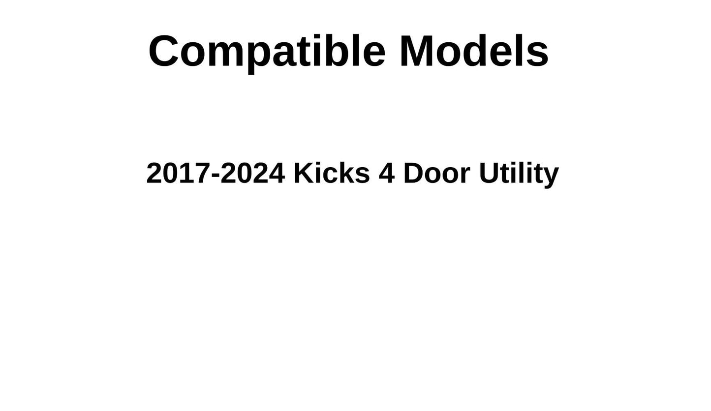 Driver Left Side Front Door Window Door Glass Compatible with Nissan Kicks 2017-2024 Models