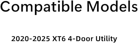 Privacy Passenger Right Side Rear Door Window Door Glass Compatible with Cadillac XT6 2020-2025 Models