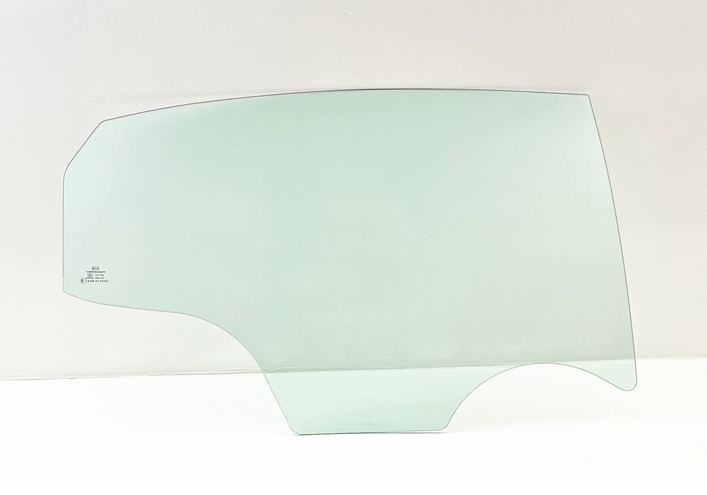 Passenger Right Side Rear Door Window Door Glass Compatible with Chevrolet Caprice 2012-2016 Models