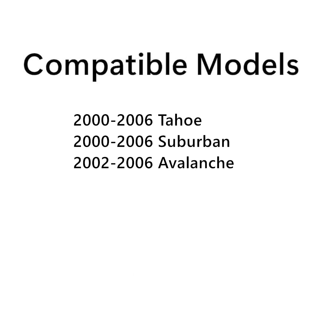 Tempered Privacy Driver Left Side Front Door Window Door Glass Compatible with Chevrolet Tahoe Suburban Avalanche 2000-2006 Models