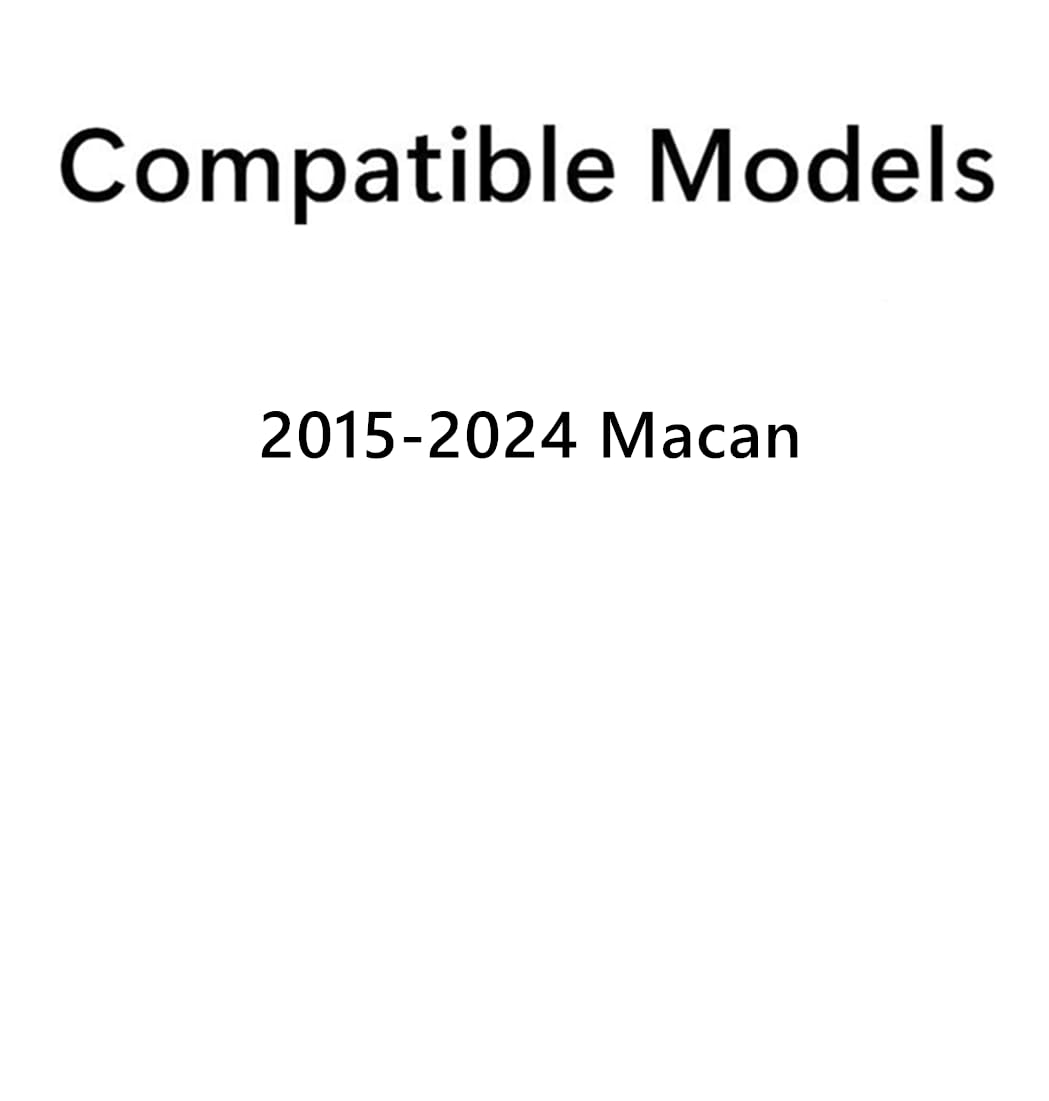 Tempered Heated Rear Tailgate Back Window Back Glass Compatible with Porsche Macan 2015-2024 Models