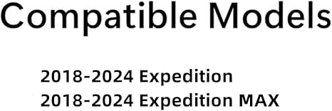 Tempered Passenger Right Side Rear Door Window Door Glass Compatible with Ford Expedition / Expedition MAX 2018-2024 Models