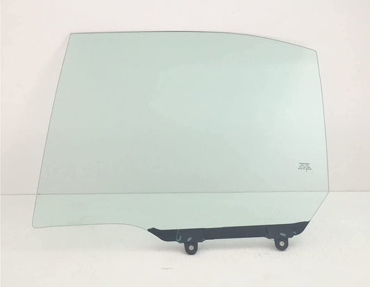 Driver Left Side Rear Door Window Door Glass Compatible with Nissan Sentra 4 Door Sedan 2000-2006 Models