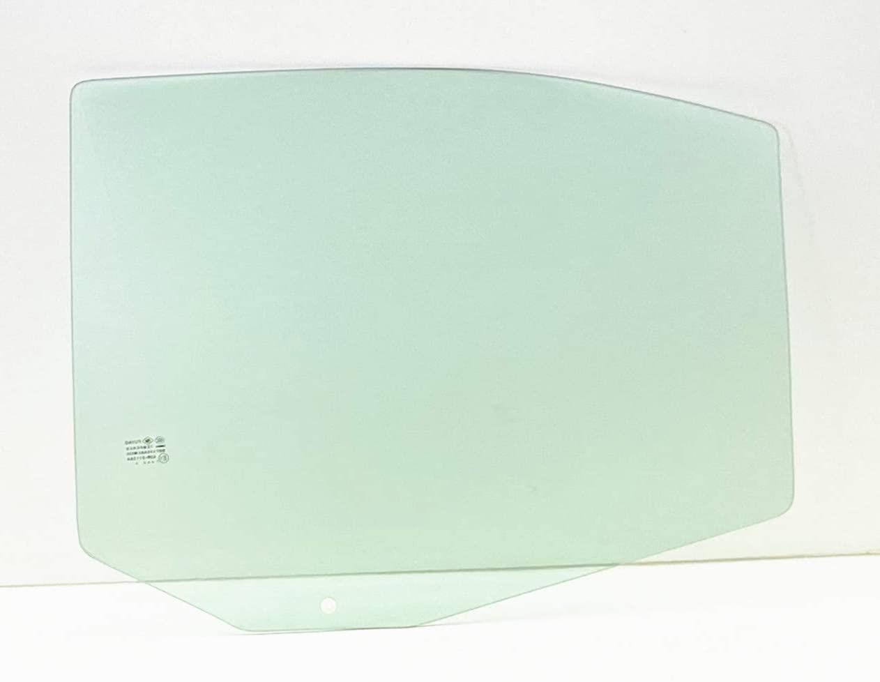 Driver Left Side Rear Door Window Door Glass Compatible with Pontiac G6 4 Door Sedan 2005-2010 Models