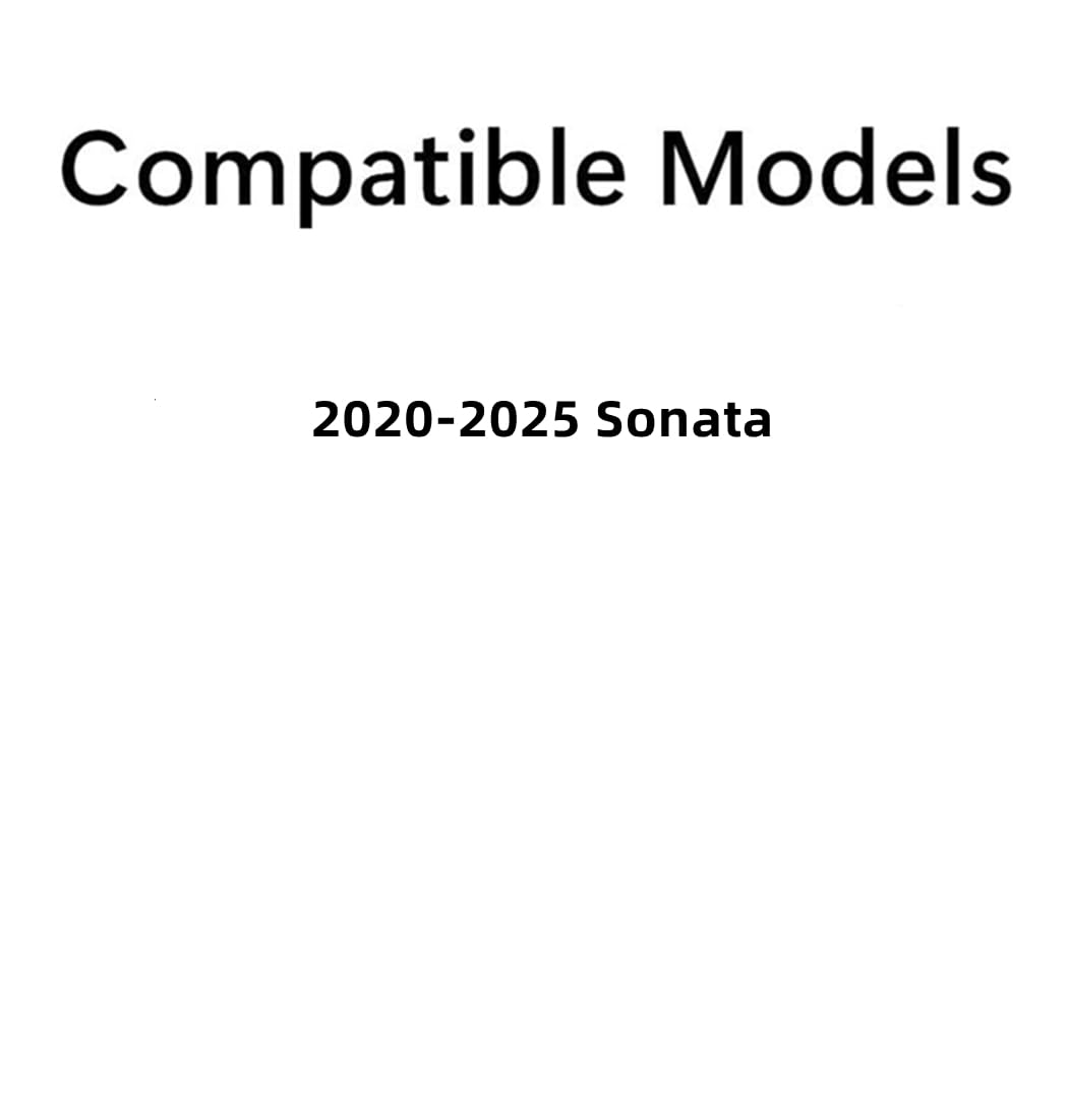 Tempered Pasesnger Right Side Rear Door Window Door Glass Compatible with Hyundai Sonata 2020-2025 Models