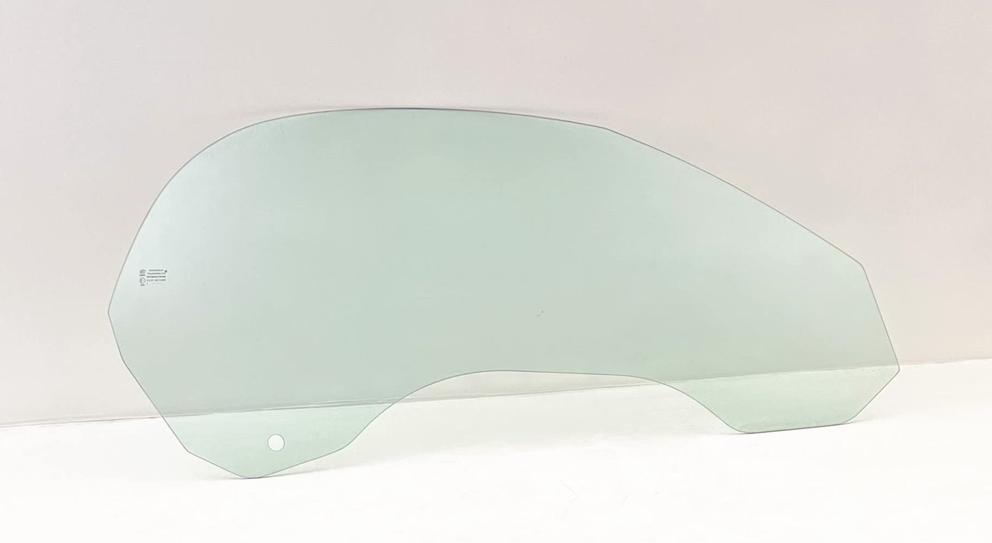 Tempered Passenger Right Side Door Window Door Glass Compatible with Audi TT 2 Door Coupe 2007-2015 Models (Not For Convertible Models)