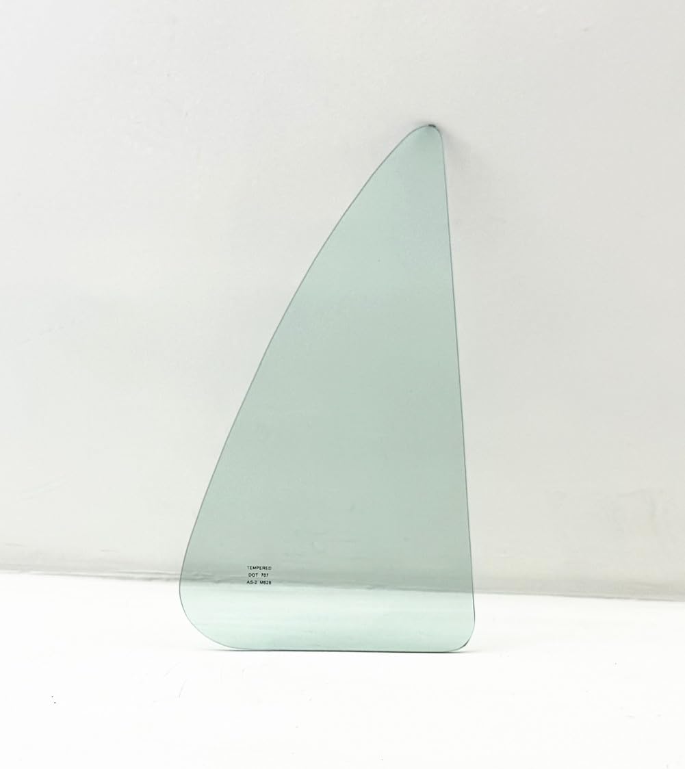 Clear Tempered Passenger Right Side Rear Vent Window Vent Glass Compatible with Toyota 4Runner 1996-2002 Models Glass Only