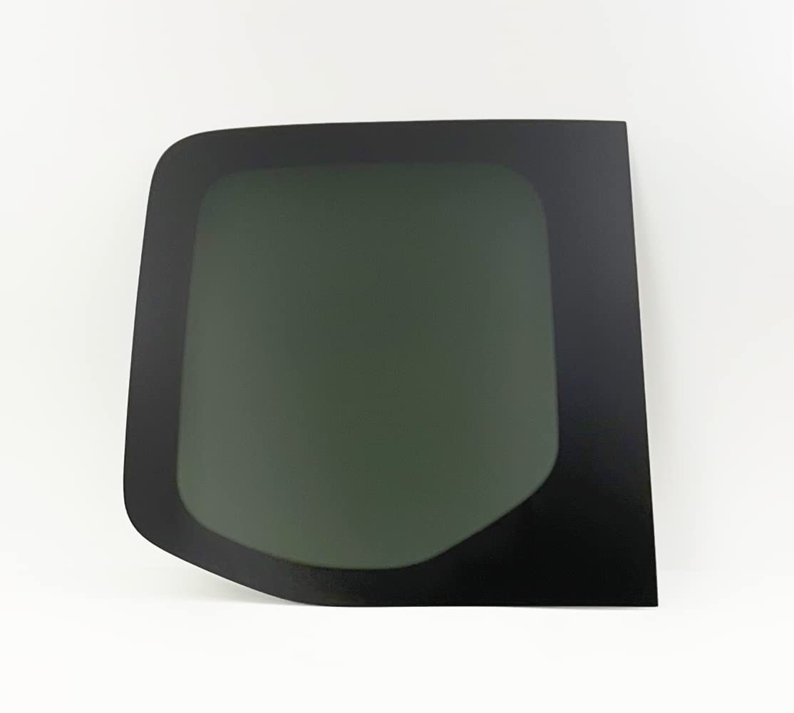 Non-Heated Privacy Back Window Back Glass Driver Left Side No Wiper Hole Style Compatible with Mercedes Benz Sprinter 1500 2500 3500 4500 2019-2024 Models