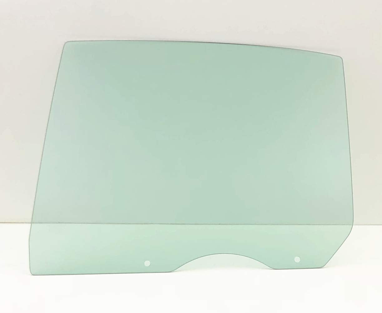 Driver Left Side Rear Door Window Door Glass Compatible with Buick Park Avenue 4 Door Sedan 1997-2006 Models