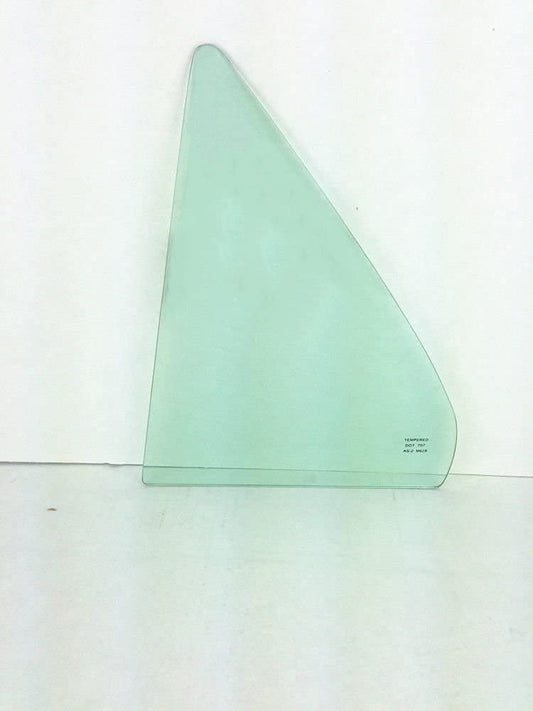 Driver Left Side Rear Vent Window Vent Glass Compatible with Toyota Corolla 4 Door Sedan 1988-1992 Models