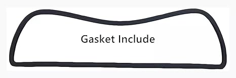 Privacy Gasket Included Stationary Rear Window Back Glass Compatible with Nissan 850 Pickup 1986-1997 Models