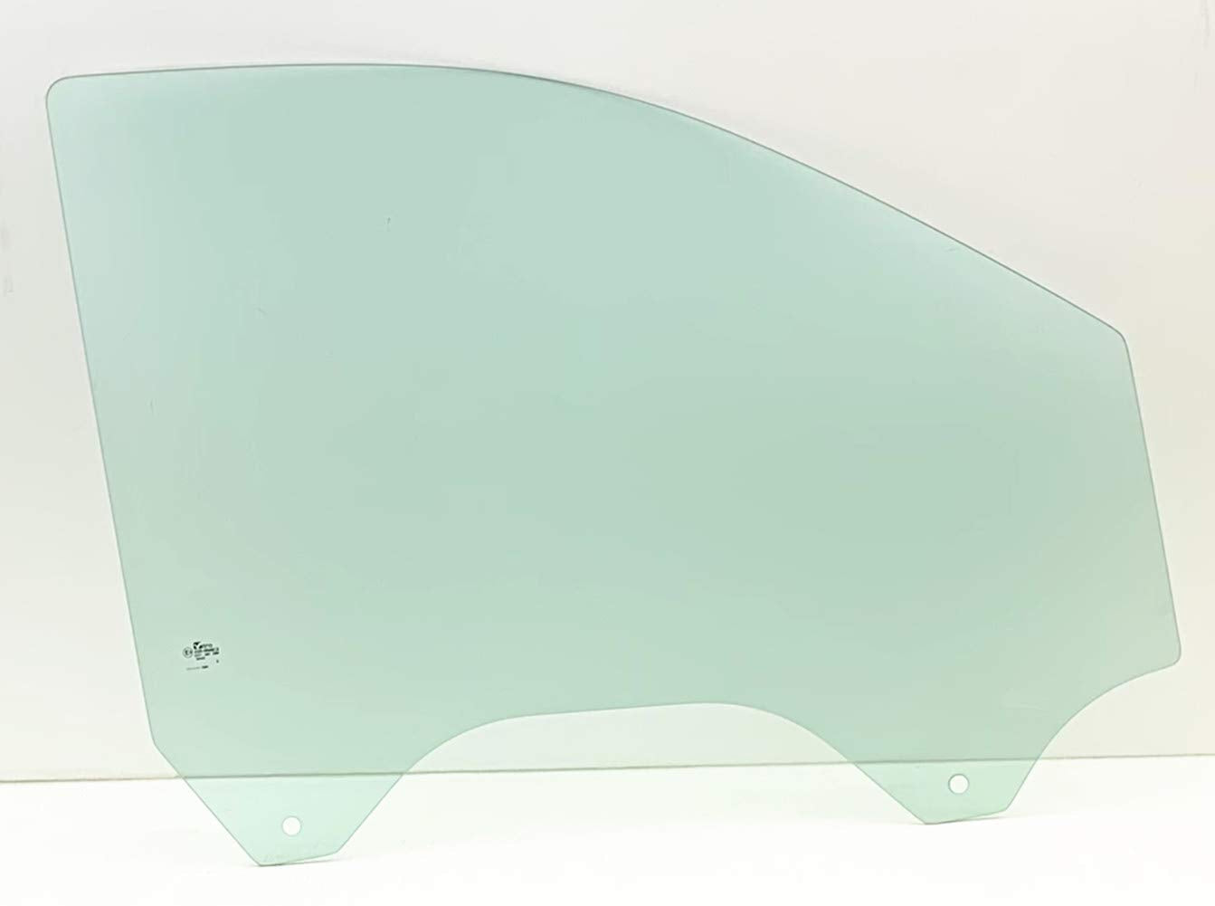 Passenger Right Side Front Door Window Door Glass Compatible with GMC Sierra/Chevrolet Silverado 1500 4 Door Crew/Extended Cab 2019-2025 Models