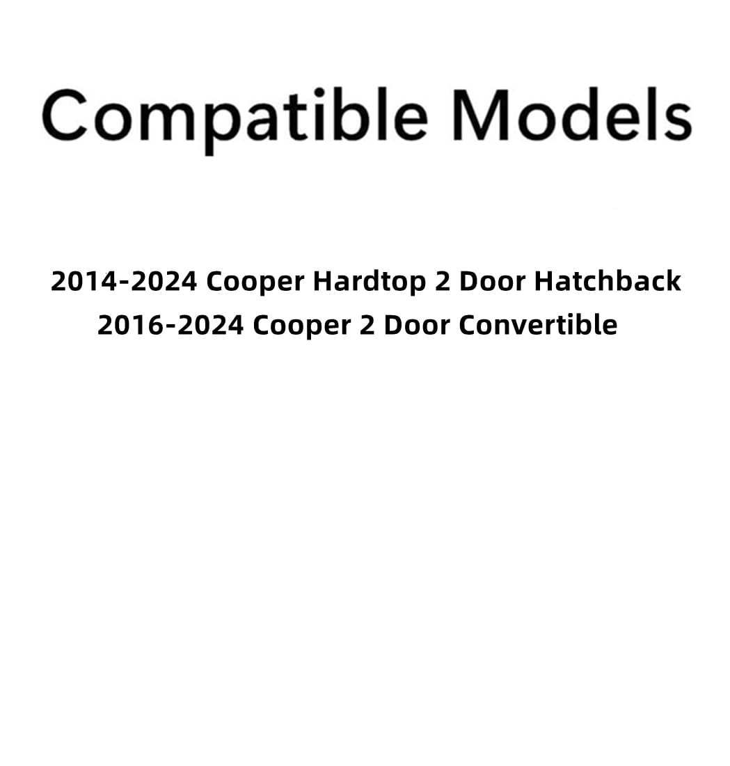 Passenger Right Side Door Window Door Glass Compatible with Mini Cooper 2 Door Convertible 2016-2024 Models / Cooper Hardtop 2 Door Hatchback 2014-2024 Models