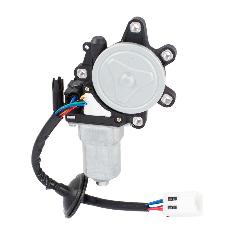 Window Lift Regulator Motor 6 Pin Connector Driver Left Front Power Compatible with 2003-2009 350Z & 2003-2007 G35 2-Door Coupe 80731-CD00A