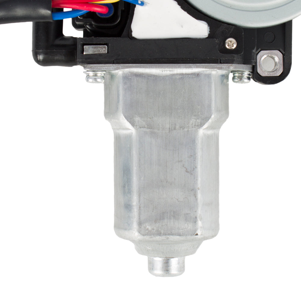 Pair Set Front Power Window Lift Regulator 6 Pin Connector Motors Compatible with 03-09 350Z 03-07 G35 80731-CD00A 80730-CD00A