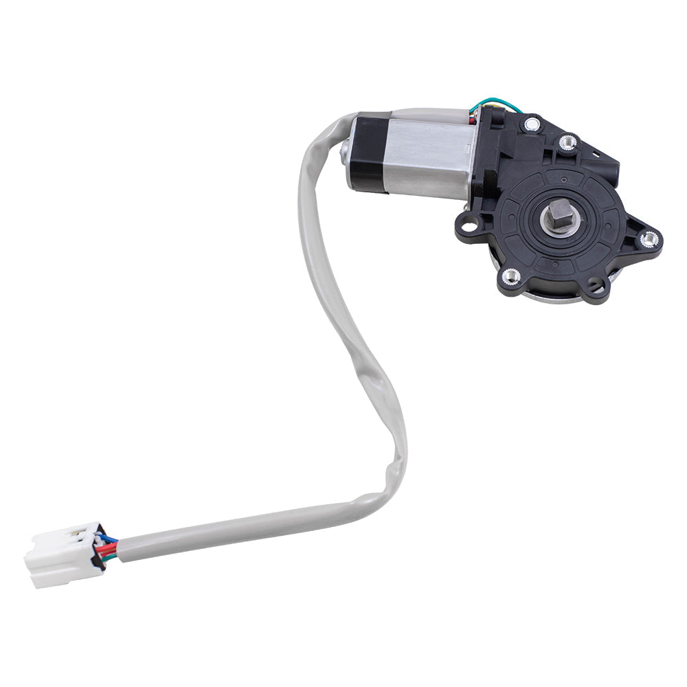 Front Driver Left Power Window Motor With 6 Pin Connector Compatible With 2003-2007 Nissan Murano