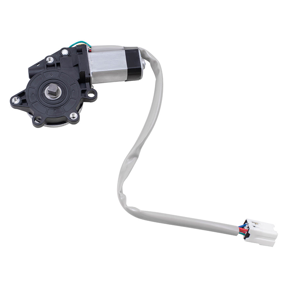 Front Passenger Right Power Window Motor With 6 Pin Connector Compatible With 2003-2007 Nissan Murano
