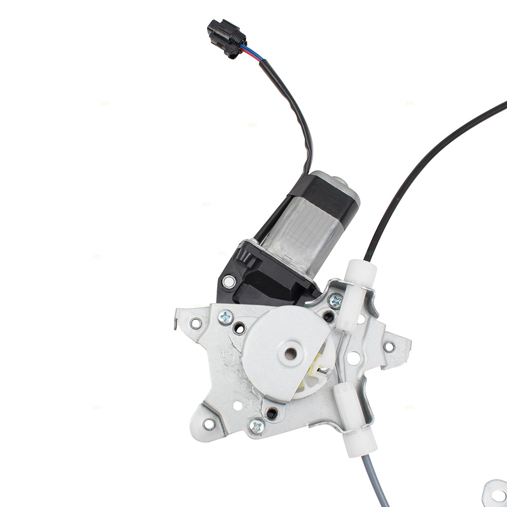 Passengers Rear Power Window Lift Regulator w/ Motor Assembly Right Compatible with 05-15 Xterra 827209CF0A 82730EA000