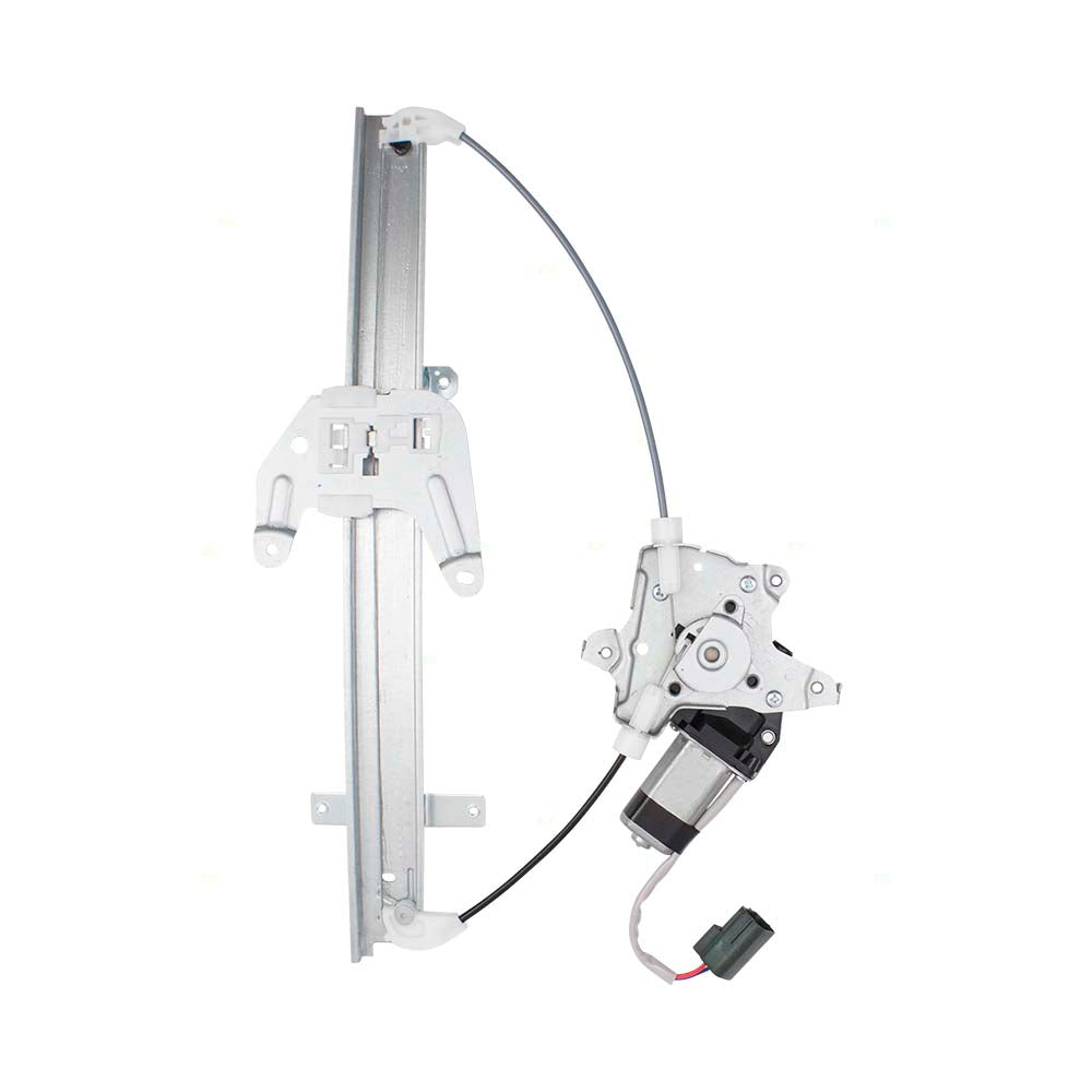 Drivers Rear Power Window Lift Regulator & 2 Pin Connector Motor Assembly Compatible with 09-13 G37 Sedan 80731JK00C 82721JK000