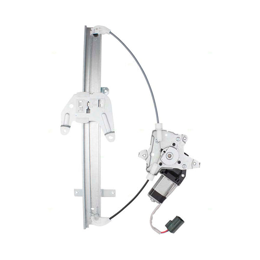 Drivers Rear Power Window Lift Regulator & 2 Pin Connector Motor Assembly Compatible with 09-13 G37 Sedan 80731JK00C 82721JK000