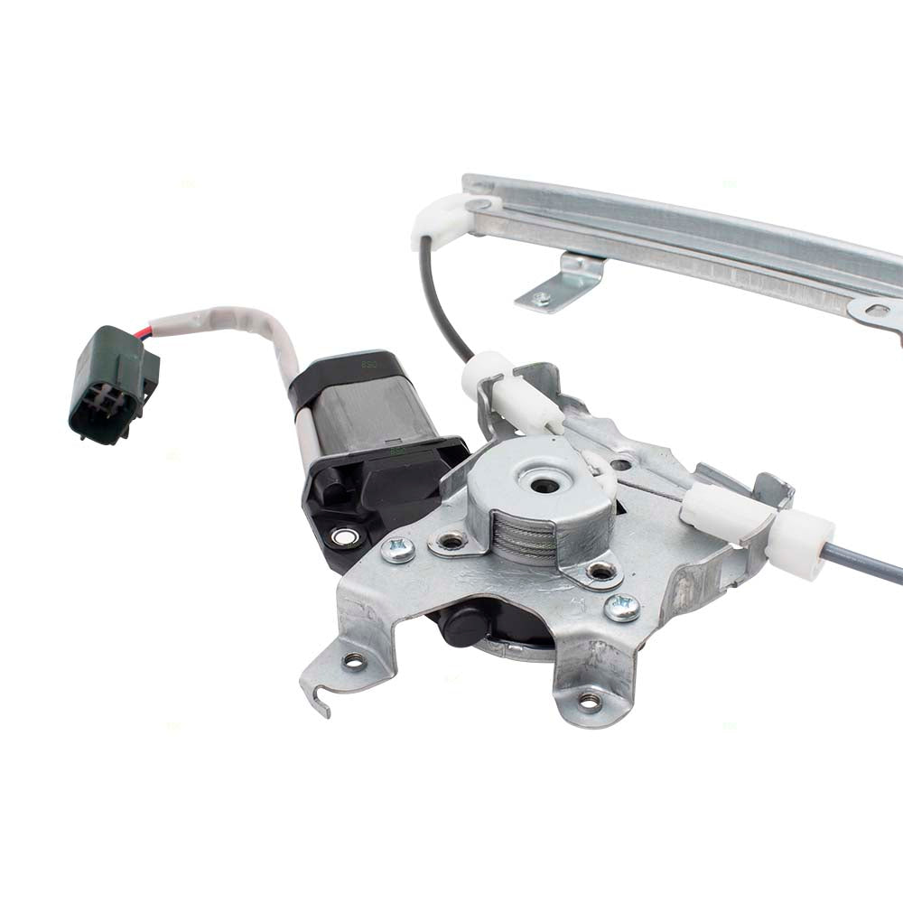 Drivers Rear Power Window Lift Regulator & 2 Pin Connector Motor Assembly Compatible with 09-13 G37 Sedan 80731JK00C 82721JK000