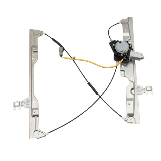 Passengers Front Power Window Lift Regulator w/ Motor Right Assembly Compatible with 04-09 Quest 807205Z000 80730ZM70B