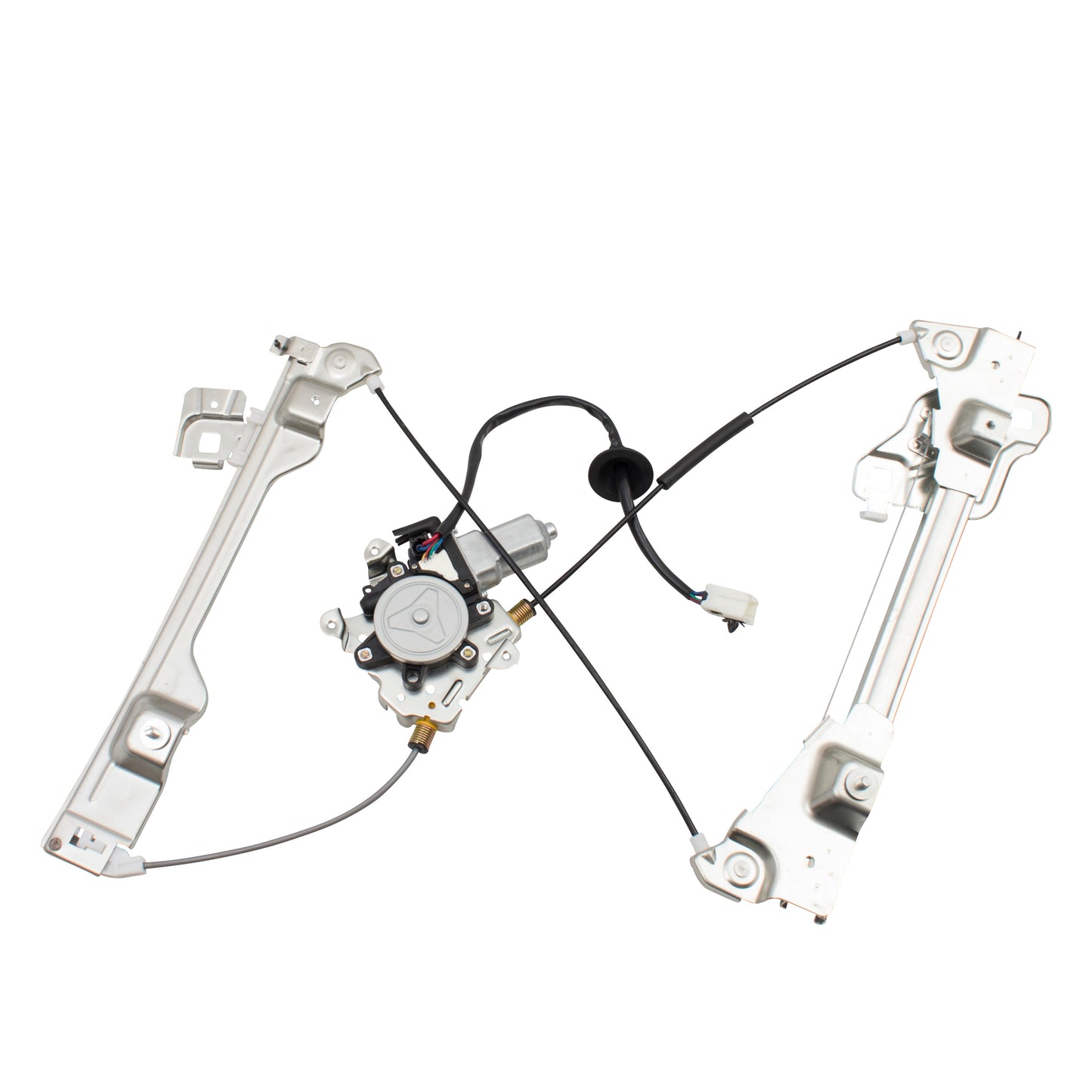 Passengers Front Power Window Lift Regulator w/Motor Right Assembly Compatible with 03-09 350Z 80730CD00A 80720CD01A