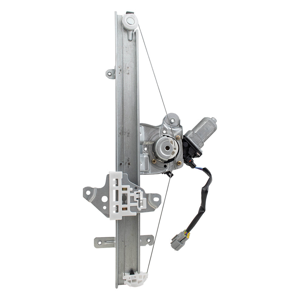Part Front Passenger Side Power Window Regulator with Motor-2 Pin Connector Compatible with 2013-2019 Nissan Sentra