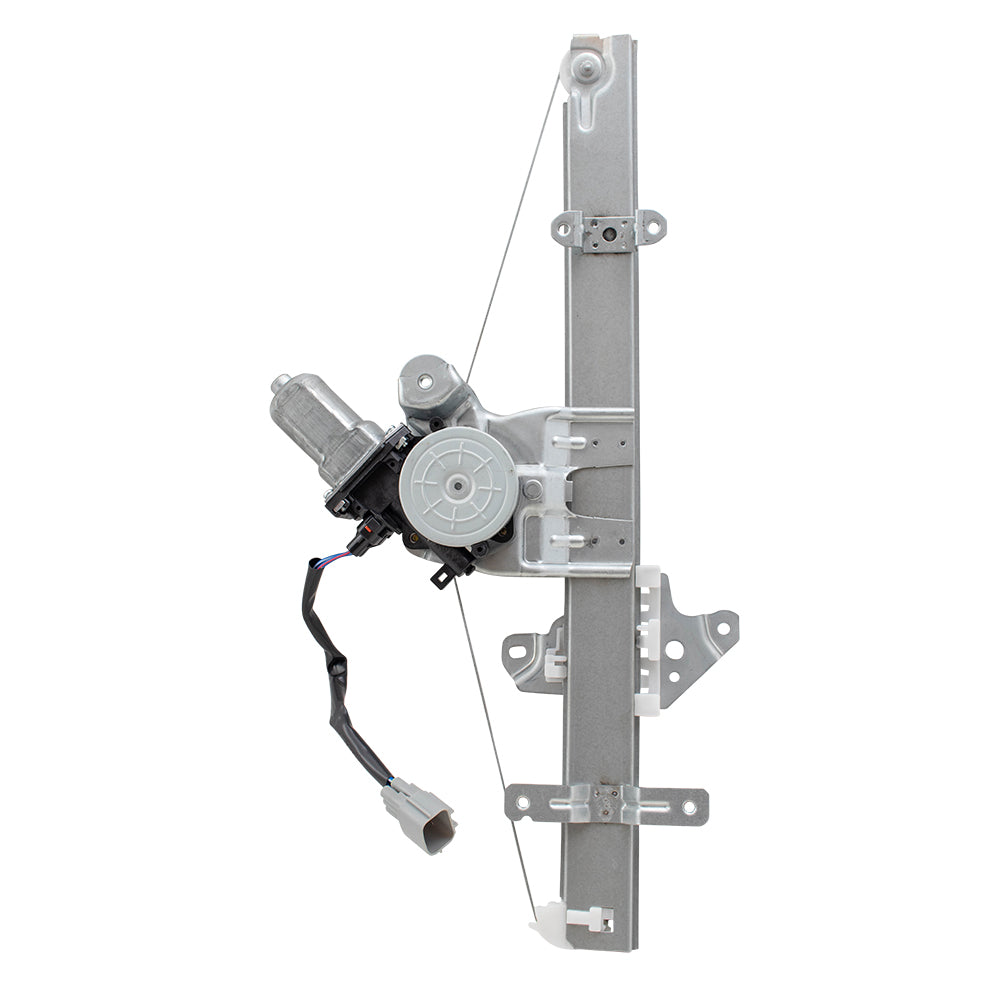 Part Front Passenger Side Power Window Regulator with Motor-2 Pin Connector Compatible with 2013-2019 Nissan Sentra