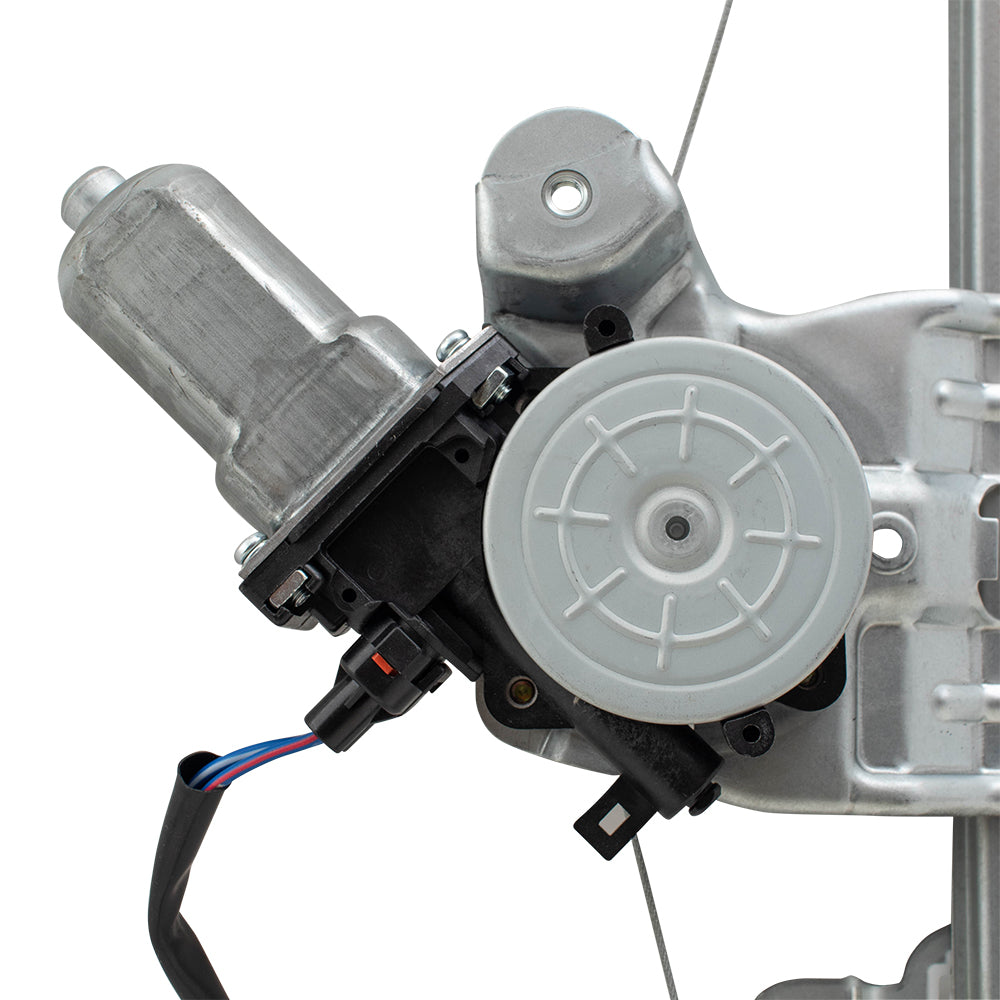 Part Front Passenger Side Power Window Regulator with Motor-2 Pin Connector Compatible with 2013-2019 Nissan Sentra