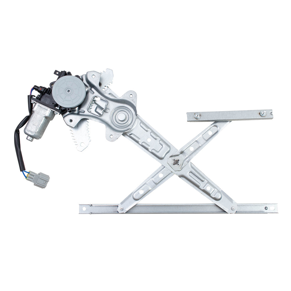 Driver Rear Power Window Regulator with Motor Compatible with 2013-2019 Sentra