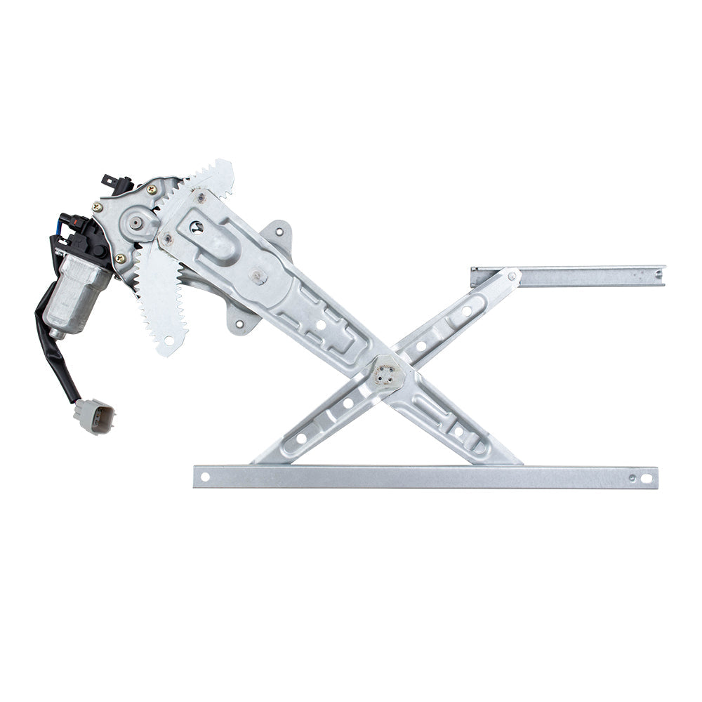 Set Rear Power Window Regulators with Motors Compatible with 2013-2019 Sentra