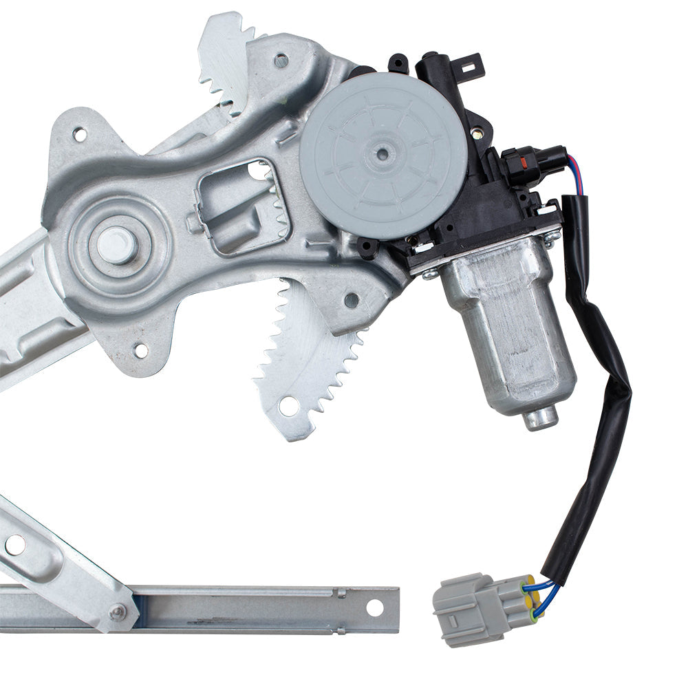 Set Rear Power Window Regulators with Motors Compatible with 2013-2019 Sentra