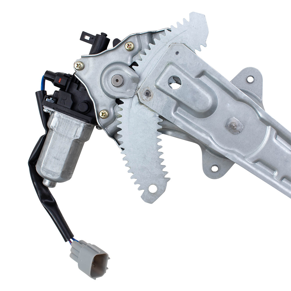 Set Rear Power Window Regulators with Motors Compatible with 2013-2019 Sentra