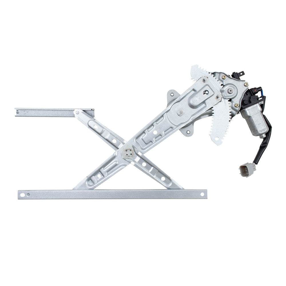 Driver Rear Power Window Regulator with Motor Compatible with 2013-2019 Sentra